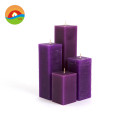 White Square Candle, wholesale Square Candle, senced colorful square Candles